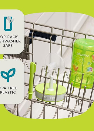 Contigo Kids’ Leighton Straw Tumbler with Spill-Proof Lid, 14 Oz. (Pack of 8)