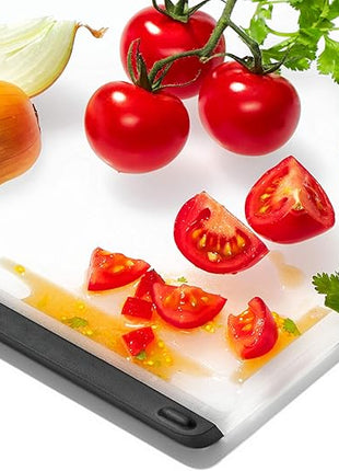 OXO Good Grips 2-Piece Cutting Board Set, Cutting Boards for Kitchen Prep, Non-Porous Double-Sided Design, Dishwasher-Safe, Durable Kitchen Essentials