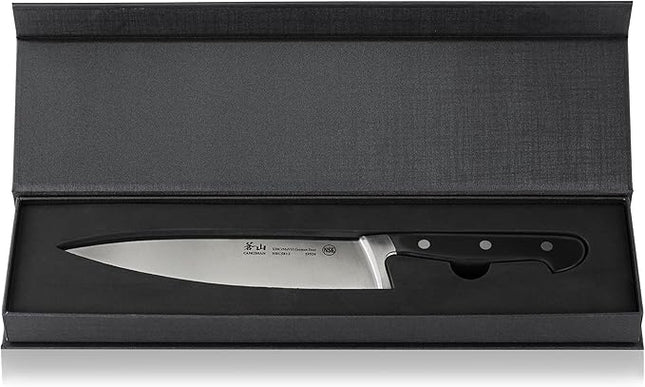 Cangshan V2 Series 59526 German Steel Forged Chef Knife, 8-Inch
