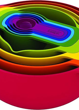 Joseph Joseph Nest 9 Plus Nesting Set - Red, 9 Piece