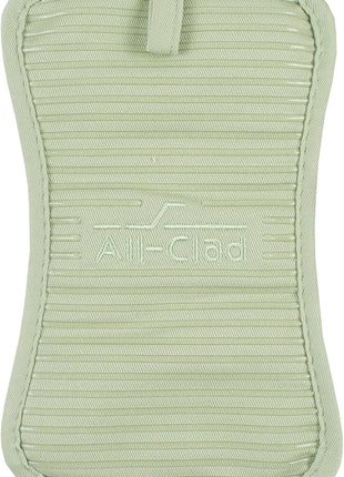 All-Clad Premium Pot Holder & Hot Pad: Heat Resistant to 500 Degrees - 100% Cotton, 10"x6.25" Hot Pad for Kitchen and Barbeque, (1-Pack), Fennel