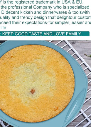 Economical 7in1 Nonstick Silicone Baking Cake Pan Cookie Sheet Molds Tray, Heat Resistant Bakeware Tools for Muffin Loaf Bread Pizza Cupcake