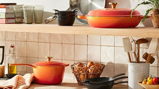 Le Creuset Stoneware & Silicone 5pc. Utensil Crock Set, Peche