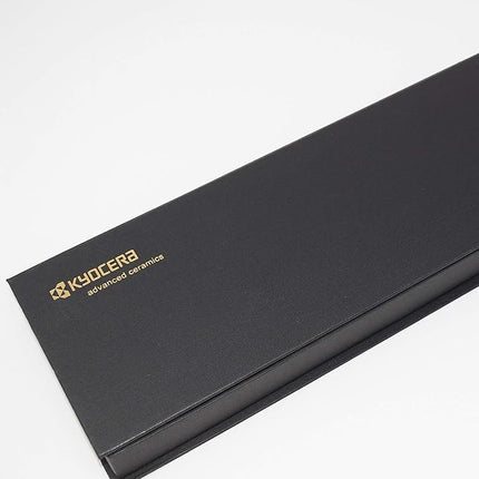 Kyocera 5.5" & 3" White Blade Black Handle - Gift Box Knife Set