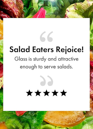 OXO Good Grips Glass Salad Spinner - Large 6.22-Qt Lettuce & Fruit Washer, Borosilicate Glass Bowl, BPA-Free, Easy Pump