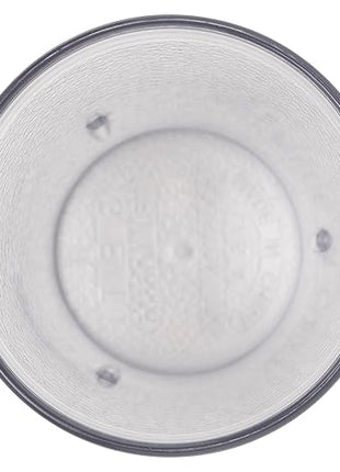 G.E.T. 6605-1-CL-EC Heavy-Duty Plastic Restaurant Tumblers, 5 Ounce, Clear (Set of 4)" }