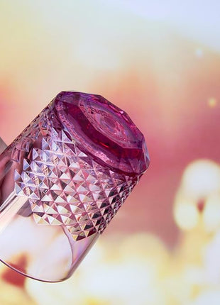 Cupture Diamond Plastic Tumblers BPA Free, 24 oz / 14 oz, 8-Pack (Assorted Colors)