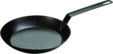 Lodge Manufacturing Company carbon steel skillet, 10-Inch, Black/Orange