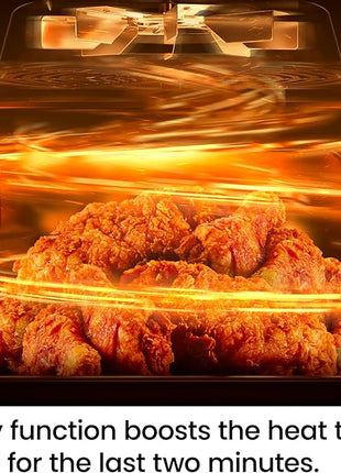 Chefman Air Fryer – 4 QT Compact Airfryer for Quick & Easy Meals, Features Hi-Fry Technology for Extra Crisp, Easy-View Window, Touch Controls with 4 Presets, Nonstick & Dishwasher Safe Basket - Grey