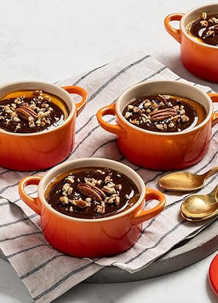 Le Creuset Stoneware Mini Round Cocotte, 8 oz., Soleil