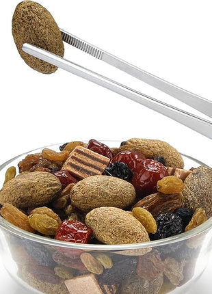 8.5 Inch Kitchen Tweezers Fine Tweezer Tongs, MSY BIGSUNNY Stainless Steel Food Tweezers Multi-function Precision Serrated Tips Cooking Tongs Kitchen Serving Tong