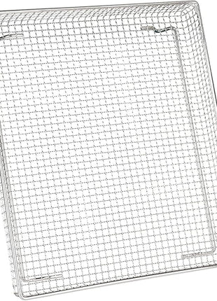 Air Fryer Basket, Compatible with Cuisinart TOA-60 Series/TOA-65 Air Fryer. Made with 304 Food-Grade Stainless Steel Wire Rack for Cooking and Baking in a Convection Toaster Oven