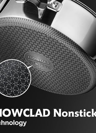 Saute Pan Set,Hybrid Non Stick 5 Quart Everyday pan,10 inch skillet,8 inch skillet,Chicken Fryer, PFOA Free Cookware,Deep Frying Pans with Lid,Dishwasher and Oven Safe,Works on All Cooktops