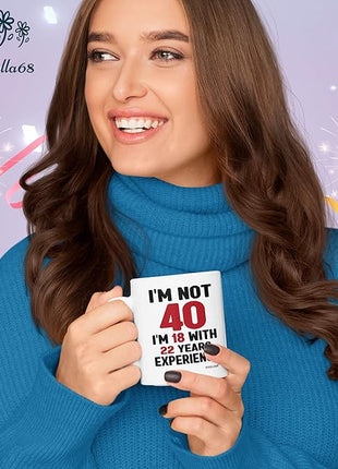 Vivulla68 Funny 40th Birthday Gifts For Men Women, 1985 Birthday Gifts For Women Men