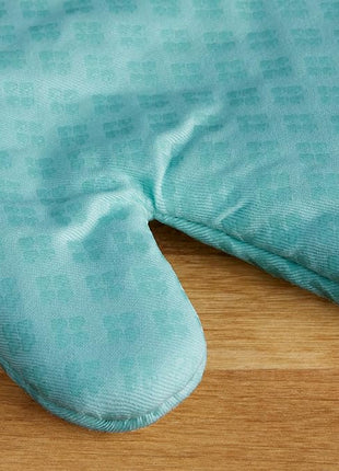 KitchenAid Asteroid Oven Mitt Set, 7"x12.5", Aqua Sky, 2 Piece