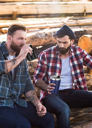 VEGOND 12oz Tumbler Stainless Steel Tumbler bulk Vacuum Insulated Double Wall Travel Tumbler with Lid and Straw Reusable Tumbler, Navy blue 12 Pack