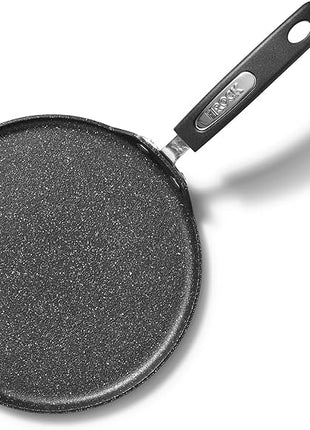 Starfrit The Rock 26cm (10") Non-Stick Multi Pan - Tawa - Durable Forged Aluminum - Oven Safe - PFOA Free - Easy to Clean - Black
