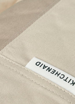 KitchenAid Beacon Two-Tone Non-Slip Mini Oven Mitt Set, Milkshake/Beige, 5.5"x8", 2 Piece