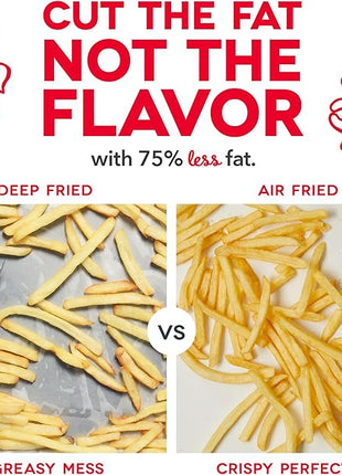 DASH Tasti-Crisp™ Express Air Fryer Oven, 2.6 Qt., Aqua – Compact Air Fryer for Healthier Food in Minutes, Ideal for Small Spaces - Auto Shut Off, Analog, 1000-Watt