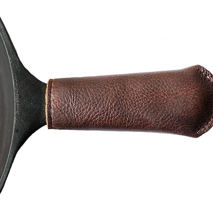 Leather Cast Iron Pan Handle Cover (Standard 4.5")