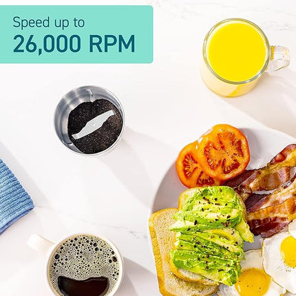 COSORI Coffee Espresso Grinder Electric, Food Grade Stainless Steel Blades, 12 Cups, Black