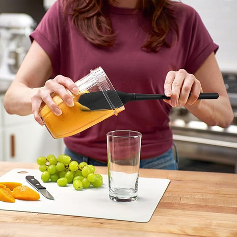 Flex-Core All Silicone Blender Spatula - Heat-Resistant Spatulas for Kitchen Use, Dishwasher Safe & BPA-Free