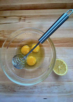 Fox Run 5829 Spiral Spring Whisk, 10" Silver Stainless Steel, Medium