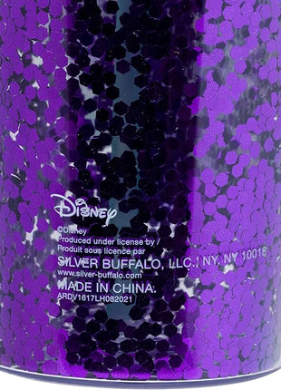Silver Buffalo Disney Villains Confetti Cold Cup Featuring Cruella de Vil, Ursula, Evil Queen, and Maleficent, 32 Ounces