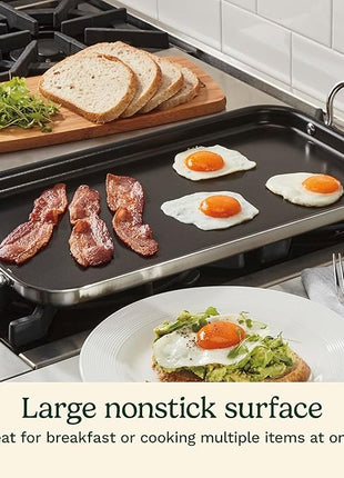 Cuisinart Griddle Skillet, Nonstick Double Burner, 10x18-Inch, MCP45-25NSP1