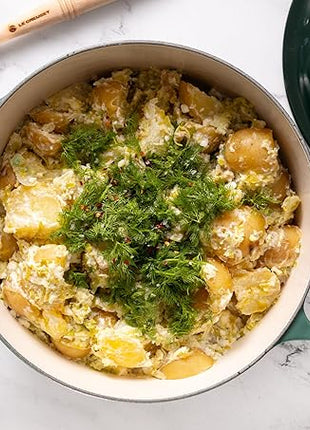 Le Creuset Enameled Cast Iron Signature Round Dutch Oven, 9 qt., Artichaut