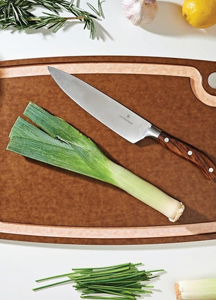 Epicurean Gourmet Series Cutting Board, 17.5-Inch by 13-Inch, Nutmeg/Natural