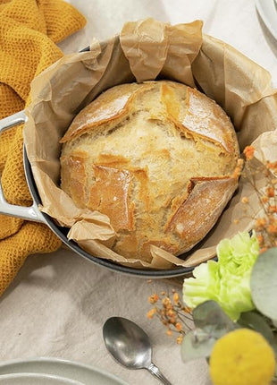 Staub Cast Iron 4-qt Round Cocotte - White Truffle, Made in France