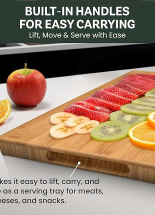 Personalized Turkey Platter for Thanksgiving - Custom Engraved Bamboo Cutting Board, and Charcuterie Board - Unique Wedding Gift, Bridal Shower, Engagement, Anniversary, Housewarming, Christmas Gifts