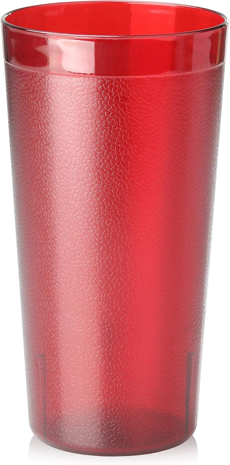 New Star Foodservice | Restaurant-Grade Beverage Tumblers (Red Set of 12, 20 oz)
