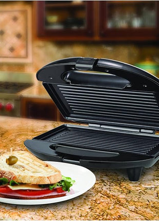 Brentwood RA25985 Appliances TS-246 Panini Maker, Black