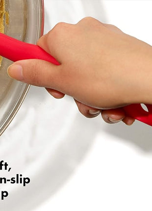 OXO Good Grips 3 Piece Silicone Spatula Set, One Size, Multi, Multicolor