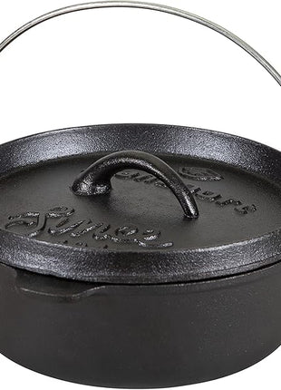 Stansport Pre-Seasoned Cast Iron Dutch Oven