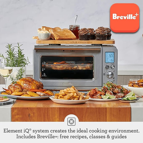Breville BOV860DBL Smart Oven Air Fryer and Convection Oven, Damson Blue