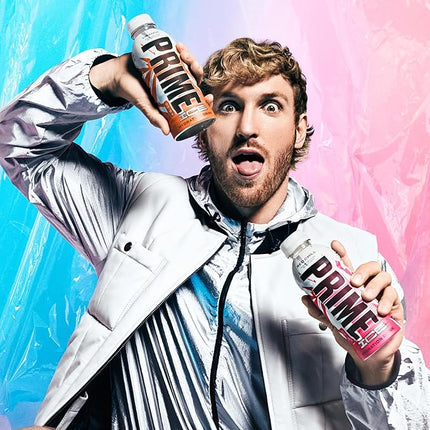 PRIME Hydration ICE RED CHILL, Sports Drinks, Electrolyte Enhanced for Ultimate Hydration, 250mg BCAAs, B Vitamins, Antioxidants, Low Sugar, 16.9 Fl Oz, 12 Pack