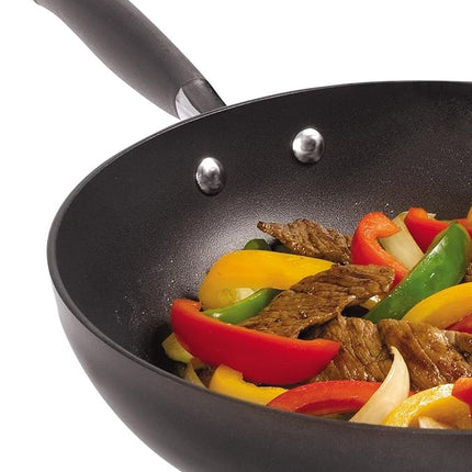 Anolon Advanced Hard Anodized Nonstick Frying Pan/ Fry Saute All Purpose Pan with Lid - 12 Inch, Gray