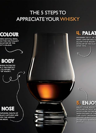 GLENCAIRN WHISKY GLASS, SET OF 12 IN TRADE CARTON