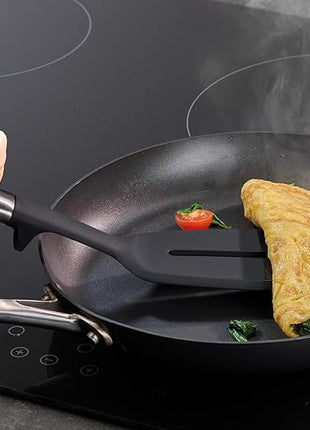 Joseph Joseph Elevate 5-piece Silicone Kitchen Utensils Carousel, BPA Free, Heat Resistant Non Stick Utensil Set, Weighted Stainless Steel Handles