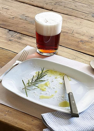 Bormioli Rocco Bodega Collection Glassware – Set Of 12 Maxi 17 Ounce Drinking Glasses For Water, Beverages & Cocktails – 17oz Clear Tempered Glass Tumblers, Transparent