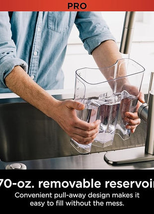 Ninja 14 Cup , Programmable Coffee Maker XL Pro with Permanent Filter, 2 Brew Styles Classic & Rich, 4 Programs Small Batch, Delay Brew, Freshness Timer & Keep Warm, Stainless Steel, DCM201