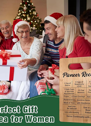 JW Pioneer Gifts 2025, Jehovah Witness Gifts Idea, JW Gifts for JW Jehovah's Witnesses JW Pioneer Convention Kids Women Men, Pioneer Recipe Cutting Board
