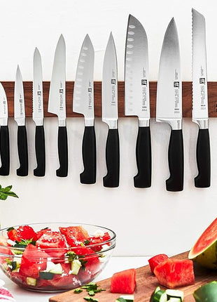 ZWILLING Four Star 7-inch Hollow Edge Santoku Knife