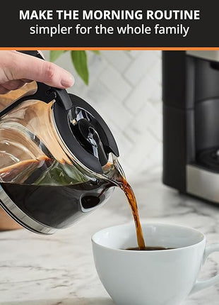 KRUPS Simply Brew Compact 5 Cup Coffee Maker: Stainless Steel Design, Pause & Brew, Keep Warm, Reusable Filter, Drip-Free Carafe (Pack of 4)