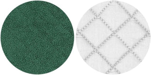 Cotton Pot Holders Cotton Made Machine Washable Heat Resistant Everyday Kitchen Basic Terry Pot Holder, Hot Pads, Trivet for Cooking and Baking Set of 4 (Dark Green)