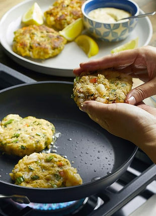 KitchenAid Hard Anodized Induction Nonstick Fry Pan/Skillet with Lid, 10 Inch, Matte Black