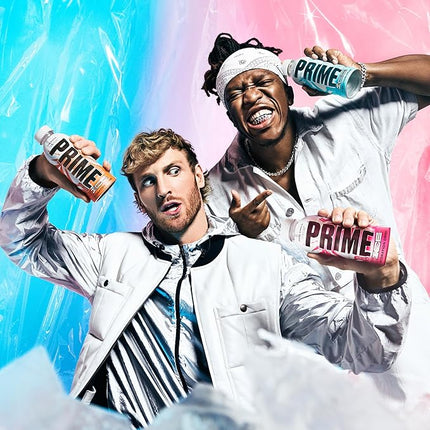 PRIME Hydration ICE ORANGE, Sports Drinks, Electrolyte Enhanced for Ultimate Hydration, 250mg BCAAs, B Vitamins, Antioxidants, Low Sugar, 16.9 Fl Oz, 12 Pack